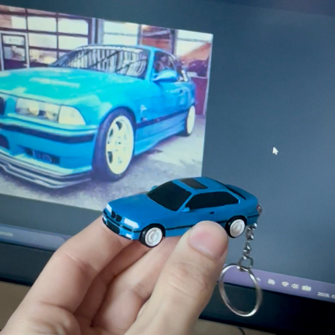 Saját Autós kulcstartó fénykép alapján