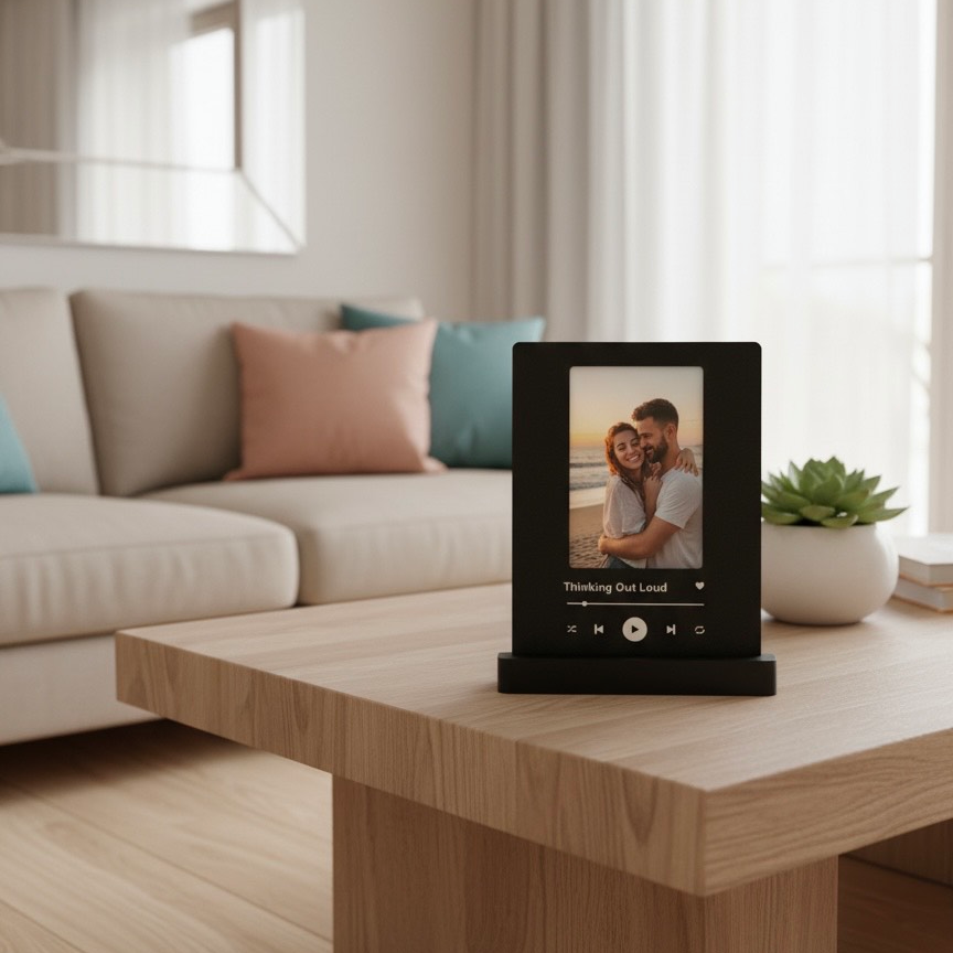 Egyedi Spotify Emléktábla