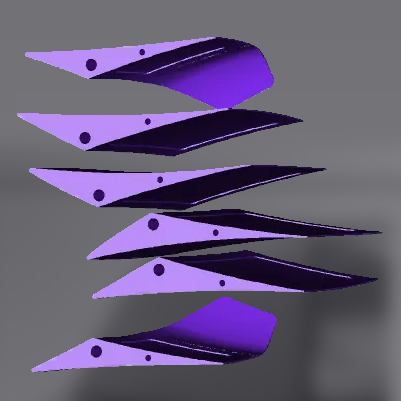 BMW (E36 Touring) Aero-wing Tető-Spoiler Replika (1994-1999)