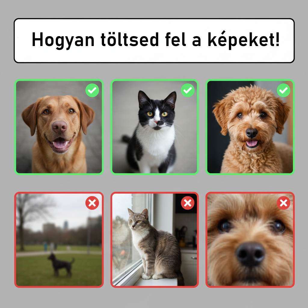 Személyre szabható kisállat Hűtőmágnes / Kulcstartó